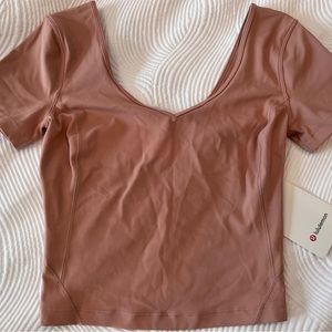NWT Lululemon Align short sleeve tee - size 2